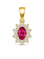 Charm Idee Preziose dal 1987 Woman in Yellow Gold Zircone IP.CHK18G/228